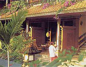 Puri Santrian Resort Hotel - Beach Gazebo